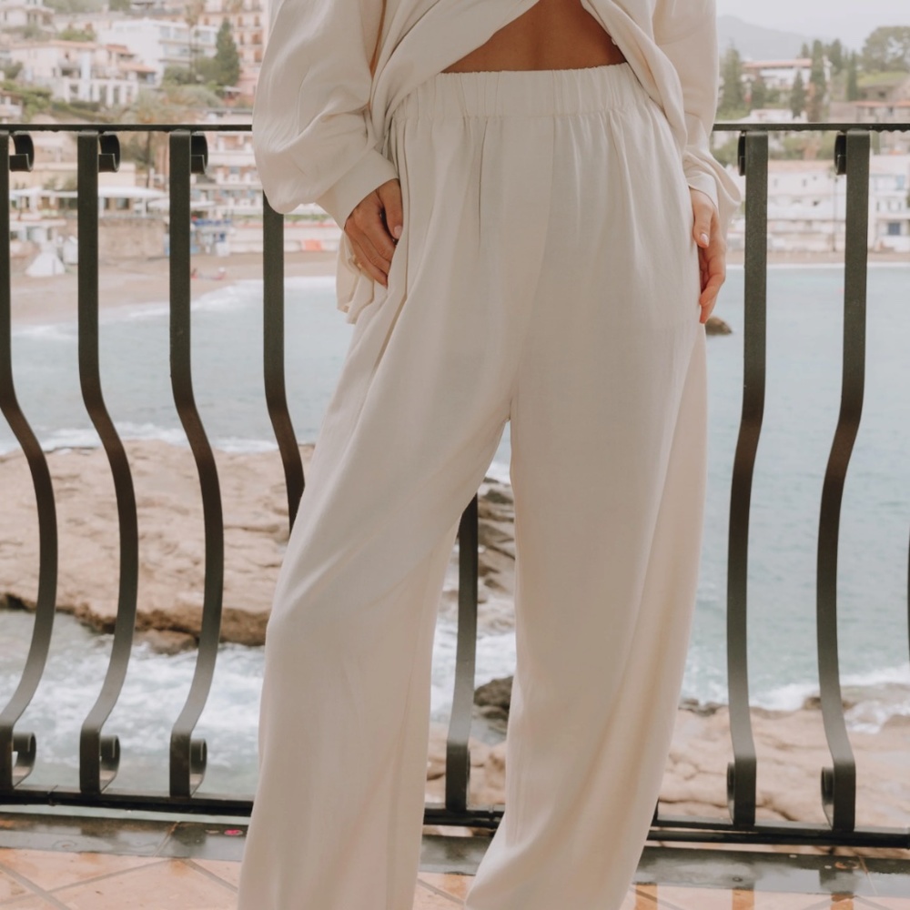 DAILY DRILLS LINEN RESORT PANTS